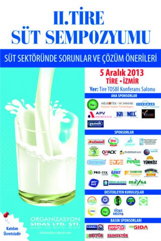2. SÜT SEMPOZYUMU’NA DAVET